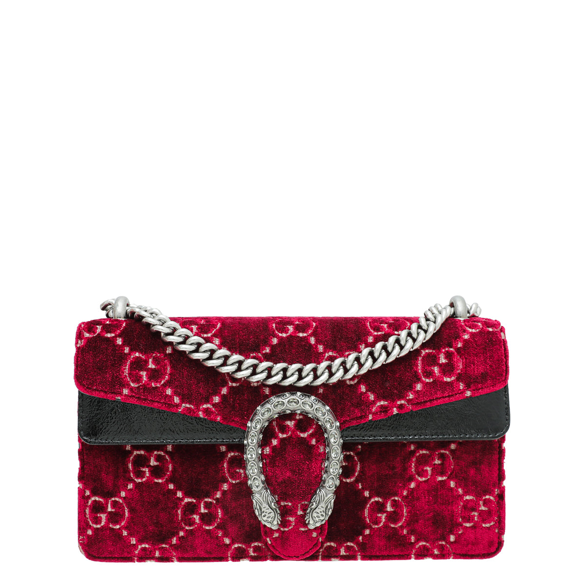 Gucci Bicolor GG Velvet Dionysus Small Bag-Gucci-THE CLOSET