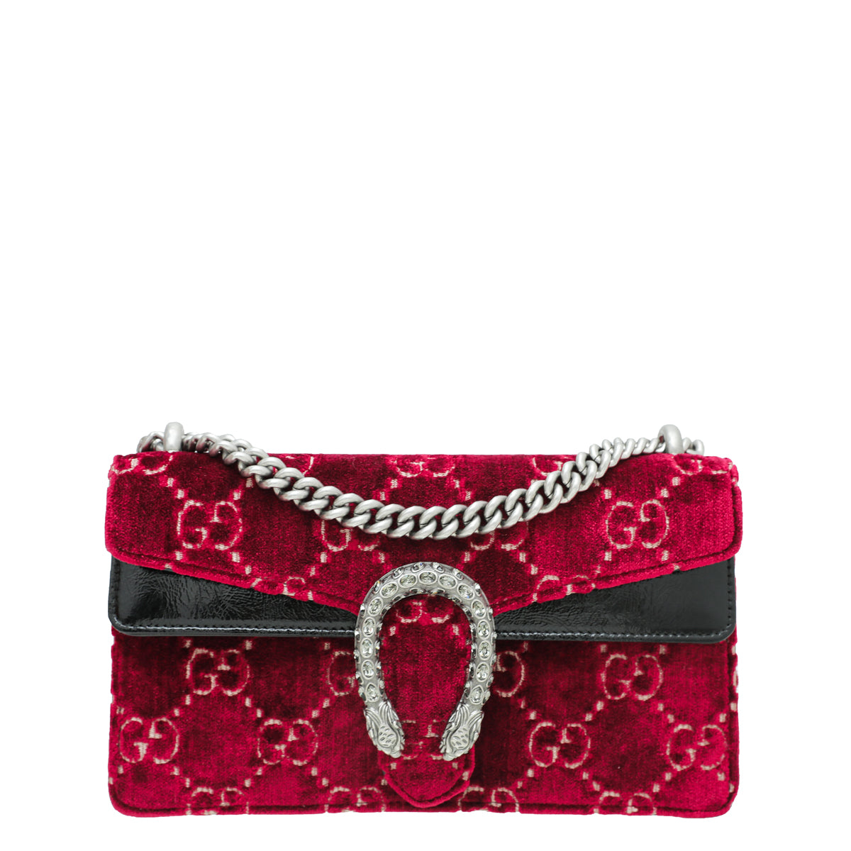 Gucci Bicolor GG Velvet Dionysus Small Bag-Gucci-THE CLOSET