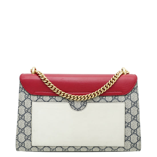 Gucci Bicolor GG Supreme Padlock Medium Bag – The Closet