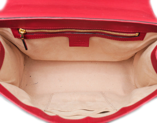 Gucci Bicolor GG Supreme Padlock Medium Bag