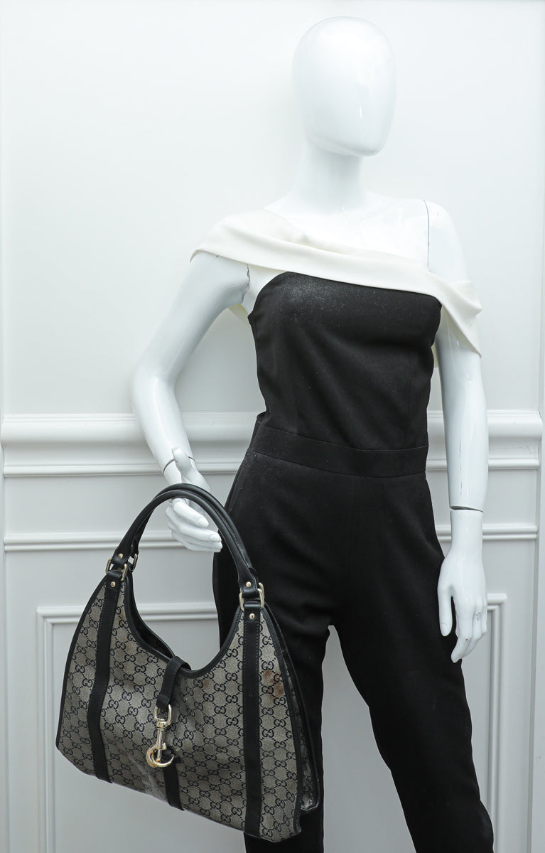 GG Supreme Joy Boston Bag  Used  Preloved Gucci Handbag  LXR Canada   Brown  Coated Canvas 2314BX1