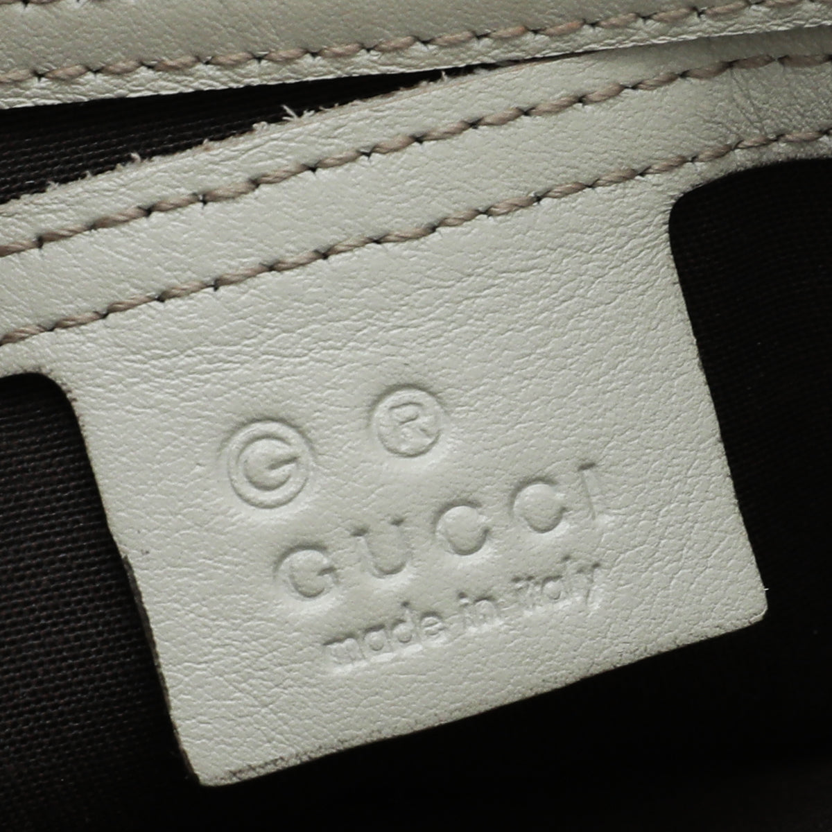 Gucci Off White GG Guccissima Joy Boston Medium Bag
