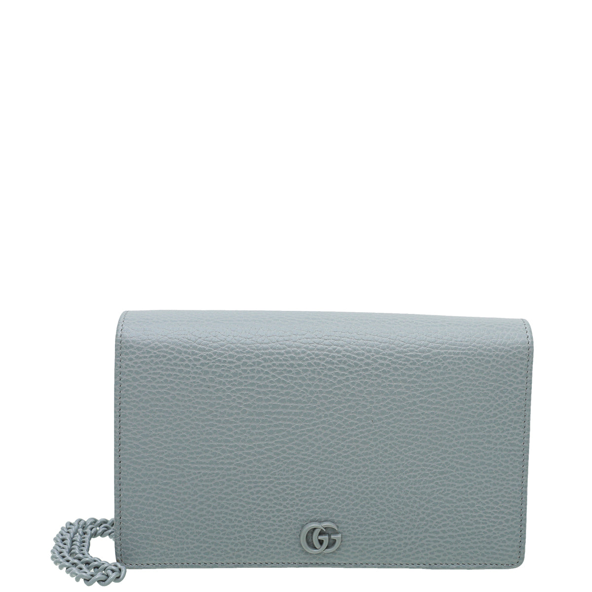Gucci Grey GG Marmont Mini Chain Bag-Gucci-THE CLOSET