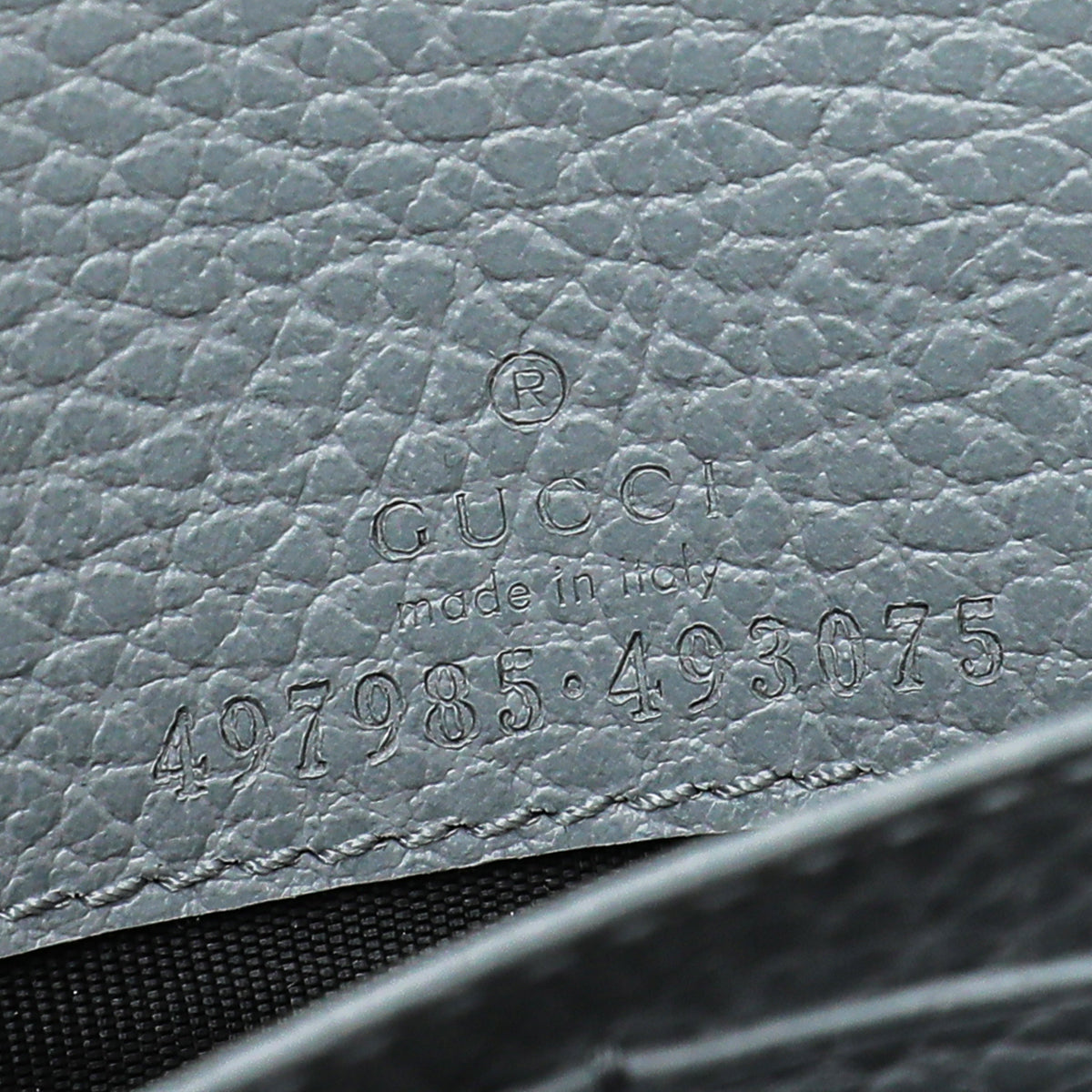 Gucci Grey GG Marmont Mini Chain Bag