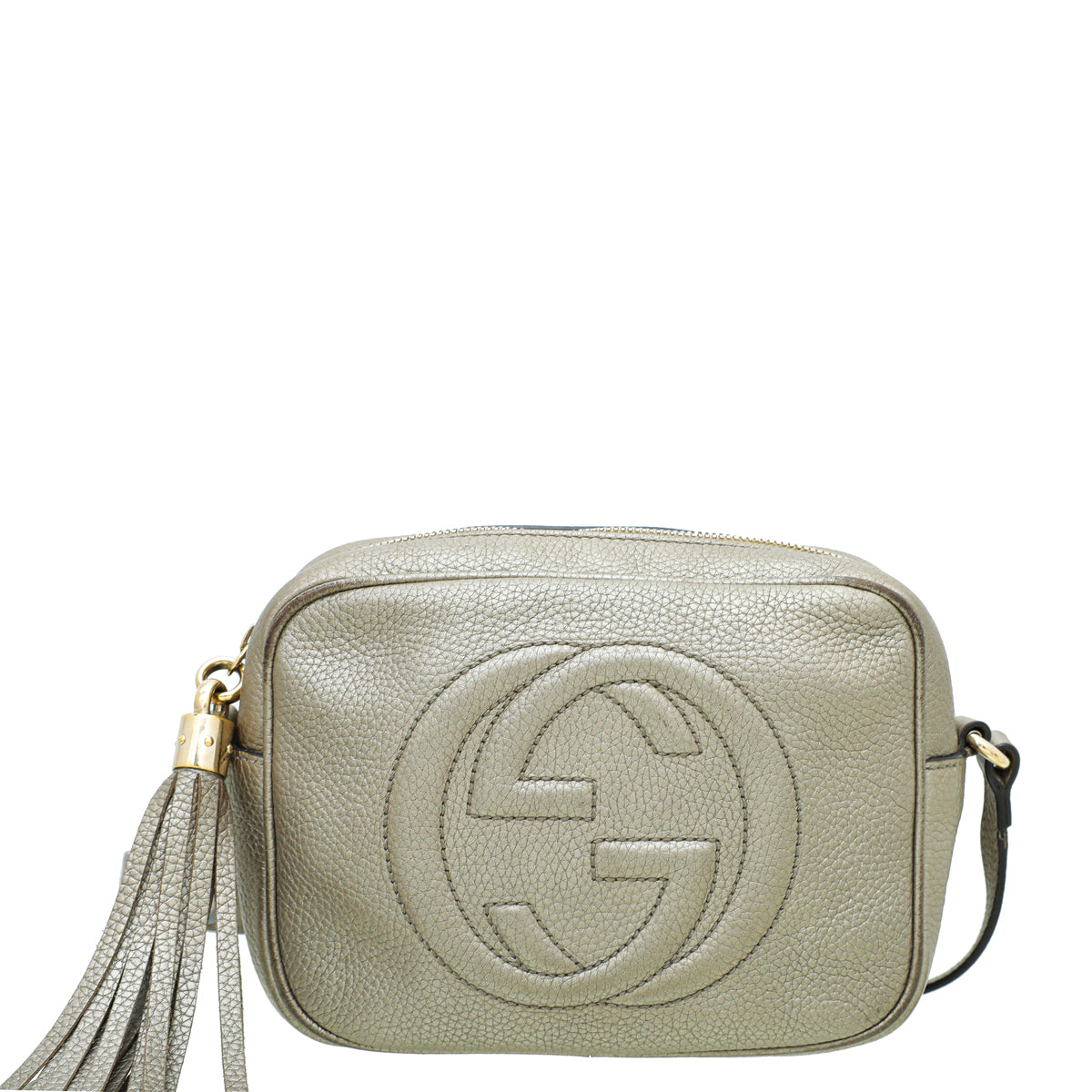 Gucci Champagne Disco Soho Bag-Gucci-THE CLOSET