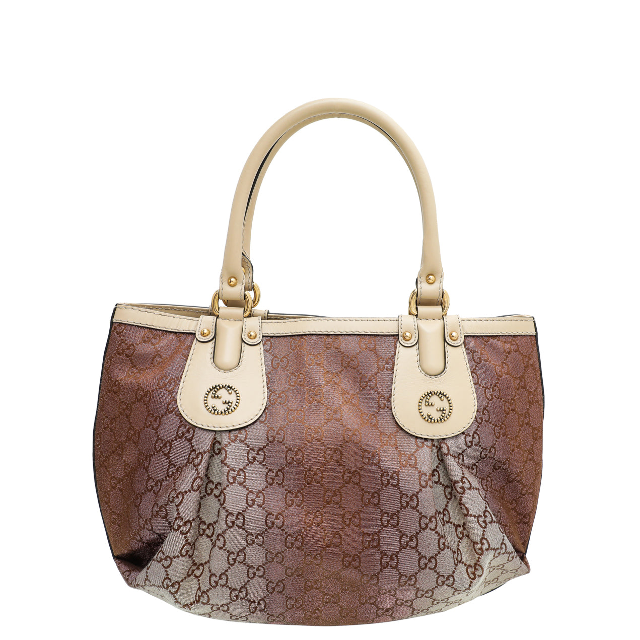 Gucci Bicolor Scarlett Stud Tote Bag-Gucci-THE CLOSET