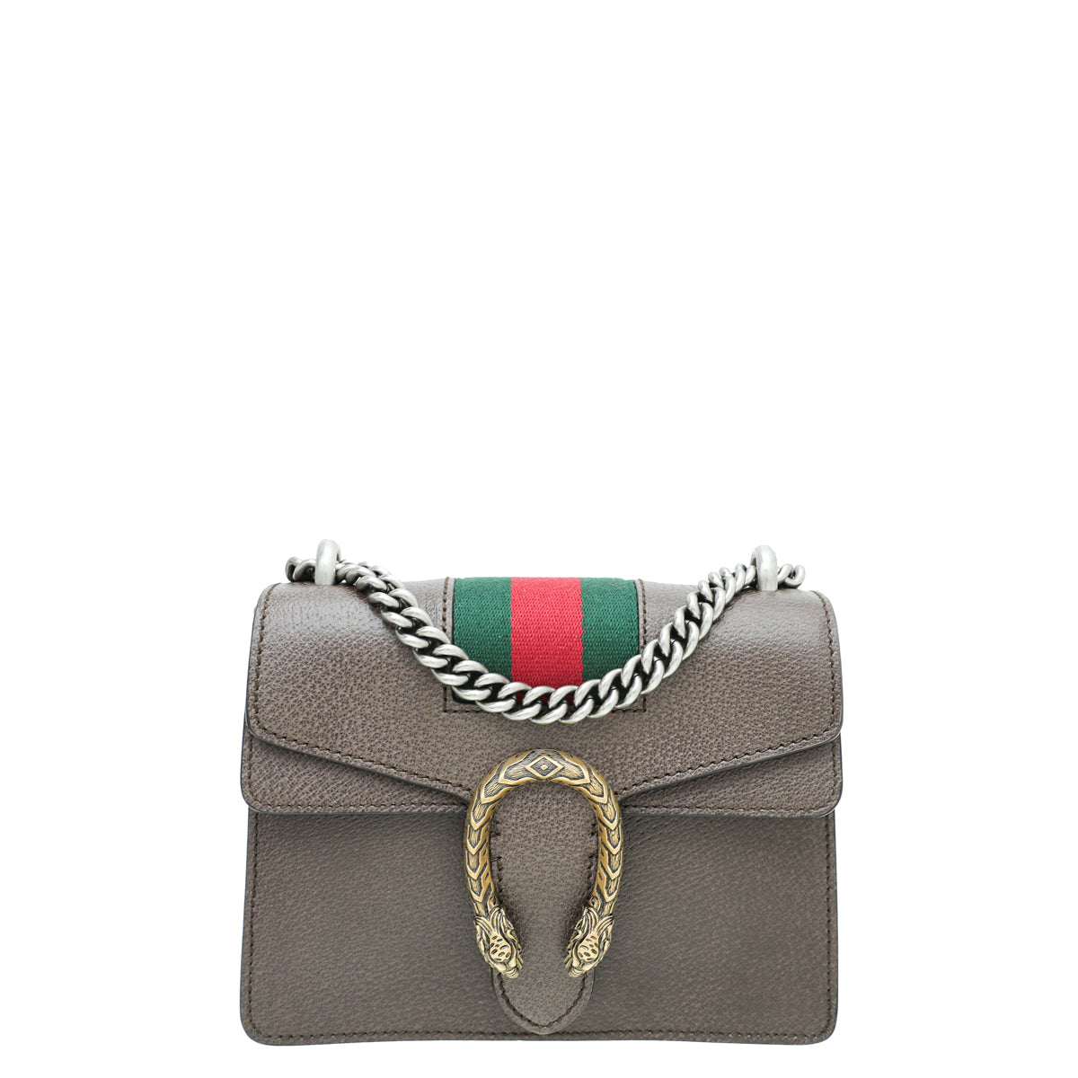 Gucci Brown Web Dionysus Mini Bag-Gucci-THE CLOSET