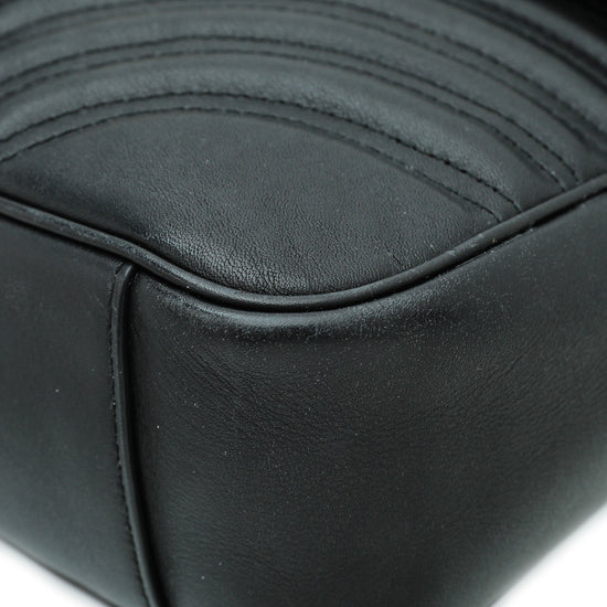 Gucci Black GG Marmont Medium Bag