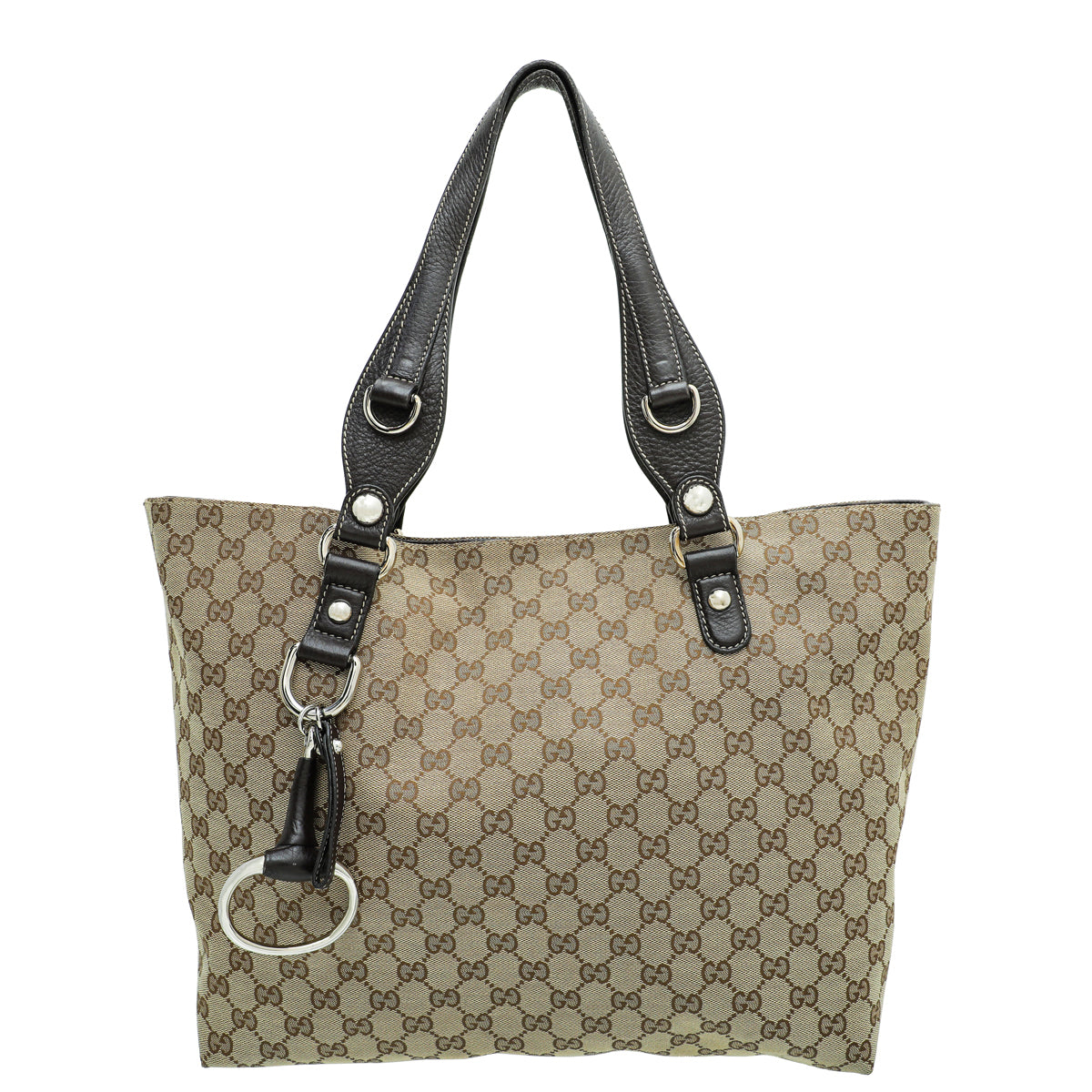 Gucci Bicolor GG Icon Bit Tote Medium Bag-Gucci-THE CLOSET