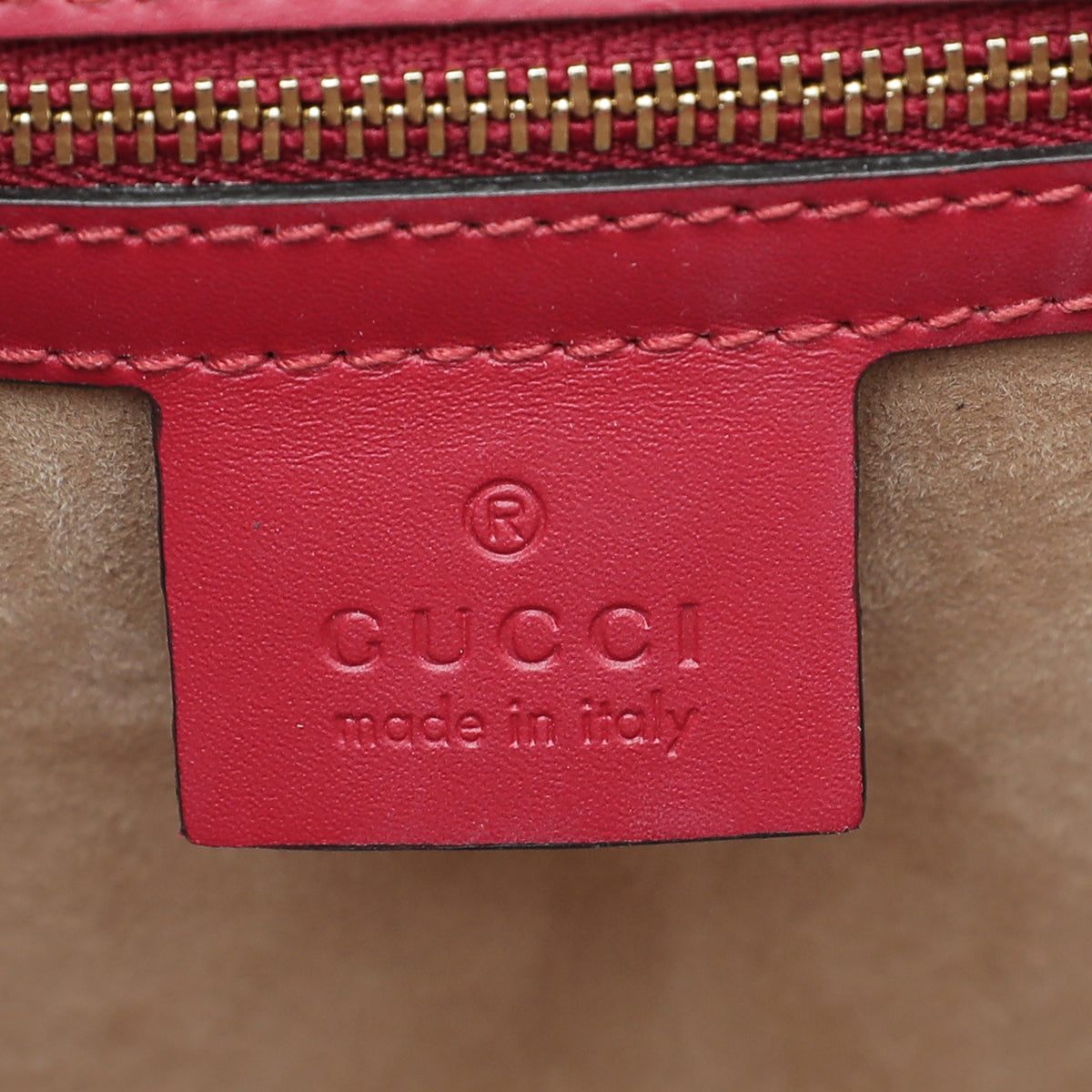 Gucci Red Sylvie Small Bag