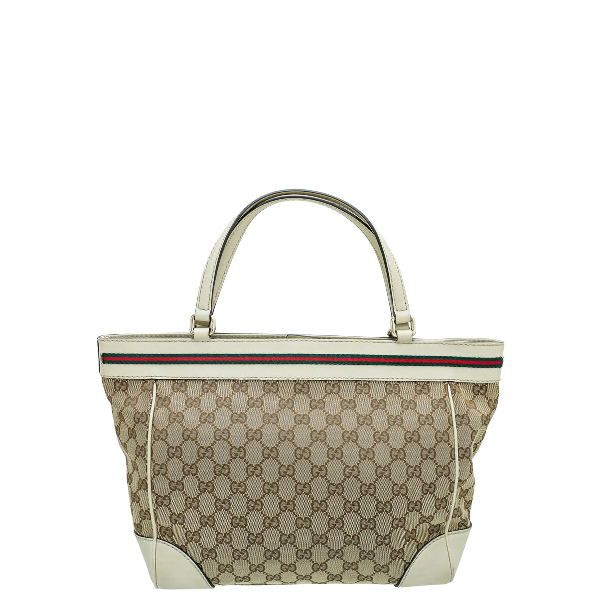 Gucci Bicolor GG Web Medium Mayfair Tote Bag-Gucci-THE CLOSET
