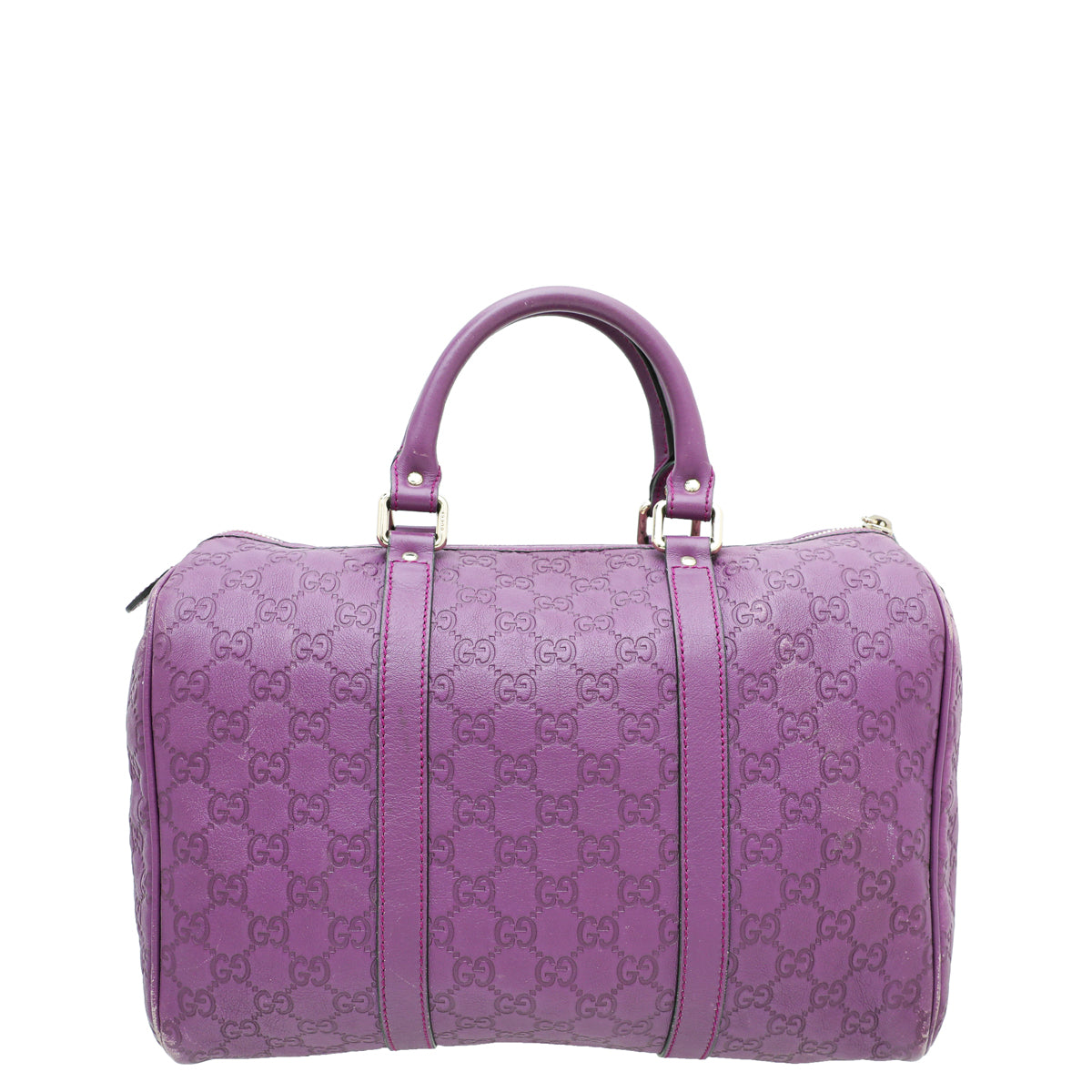 Gucci Purple GG Guccissima Joy Boston Medium Bag-Gucci-THE CLOSET