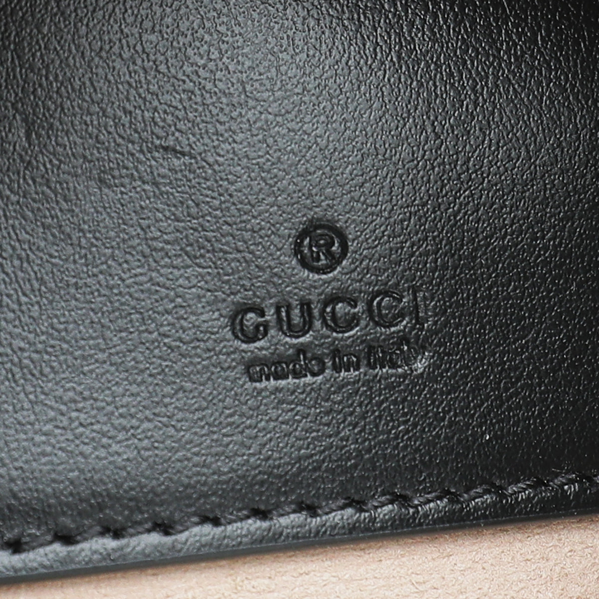 Gucci Black GG Marmont Half Moon Mini Bag