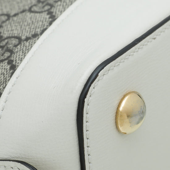 Gucci Bicolor Horsebit 1955 Small Top Handle Bag