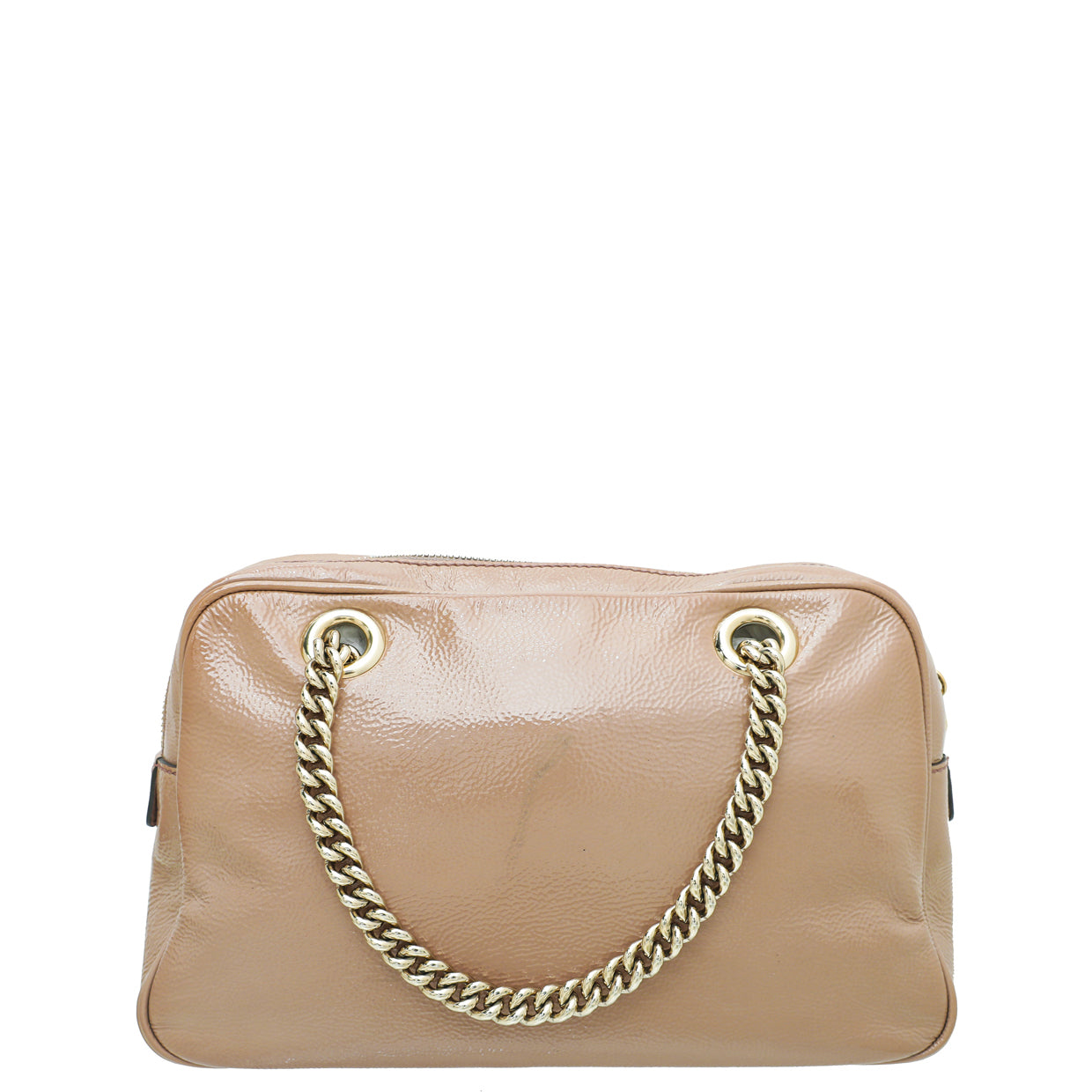 Gucci Dusty Pink Soho Tassel Chain Shoulder Bag-Gucci-THE CLOSET
