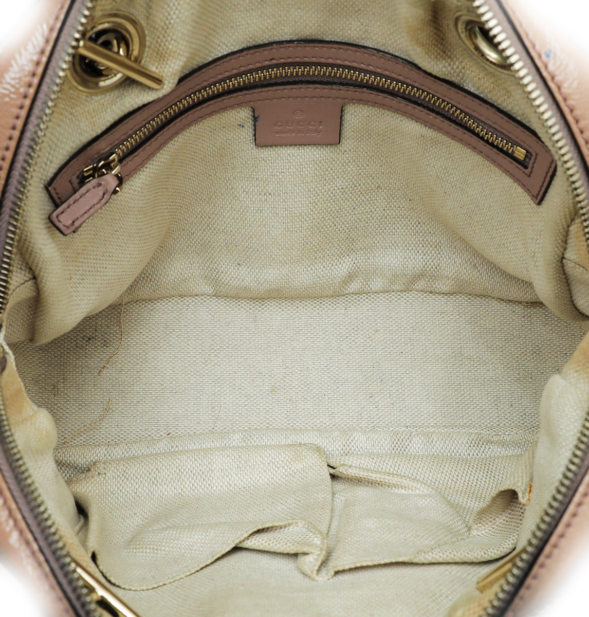 Gucci Dusty Pink Soho Tassel Chain Shoulder Bag