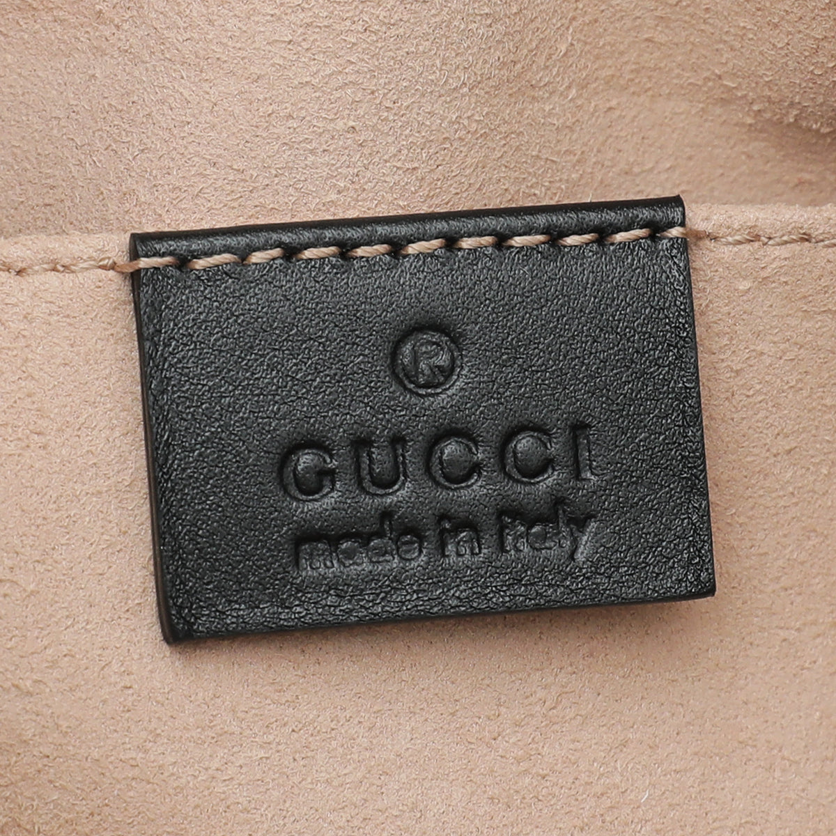 Gucci Black GG Marmont Mini Belt Bag