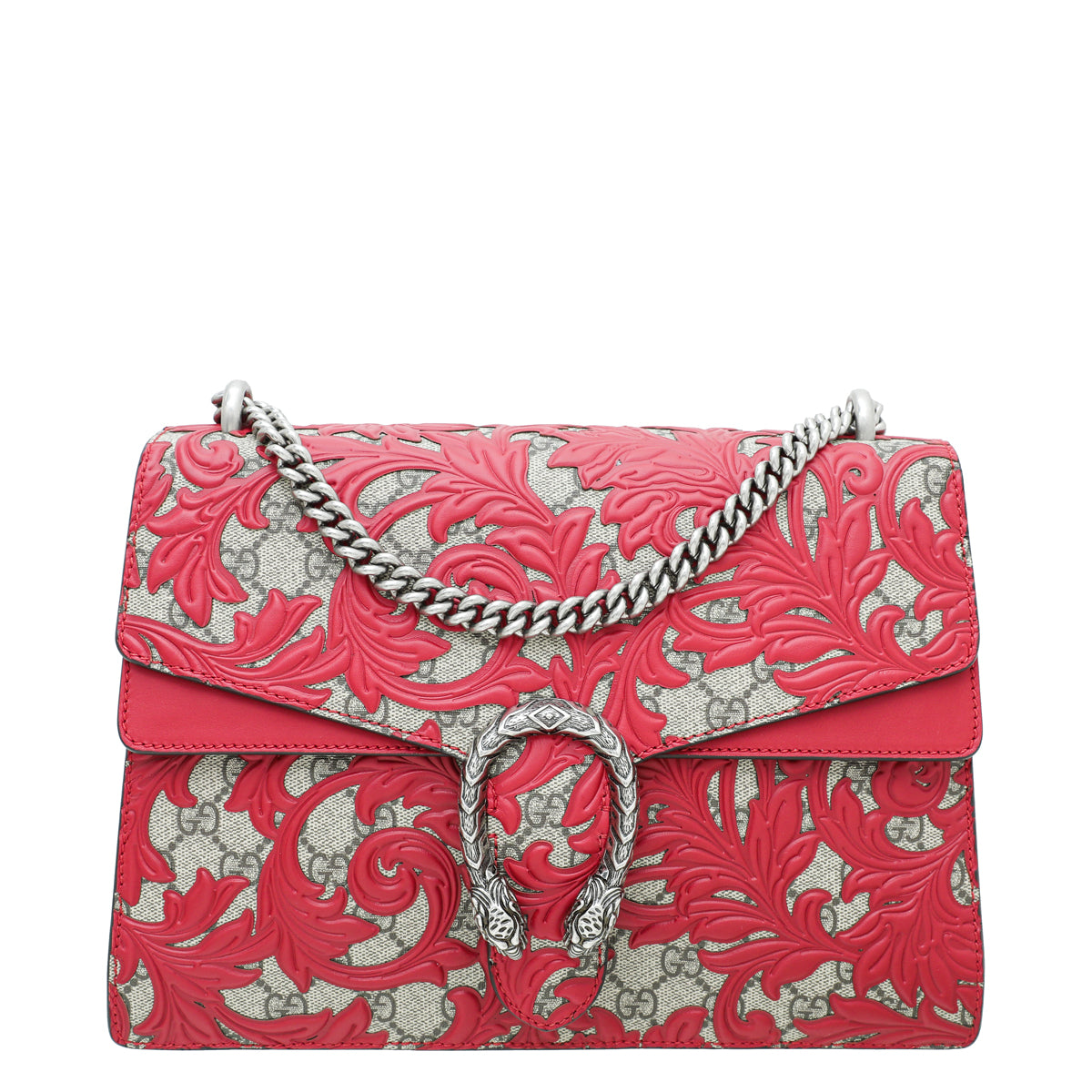 Gucci Bicolor GG Supreme Arabesque Dionysus Medium Bag-Gucci-THE CLOSET