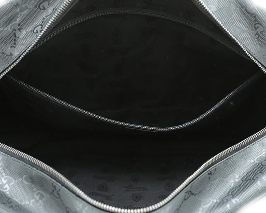 Gucci Gg Imprimé Flat Messenger Bag in Black for Men