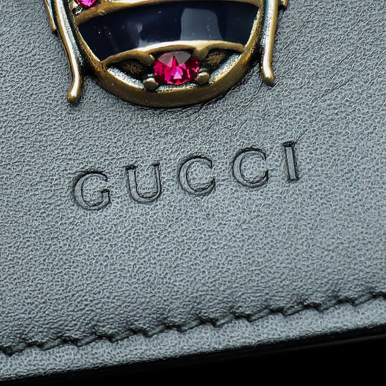 Gucci Black Queen Margaret Bee Mini Bag