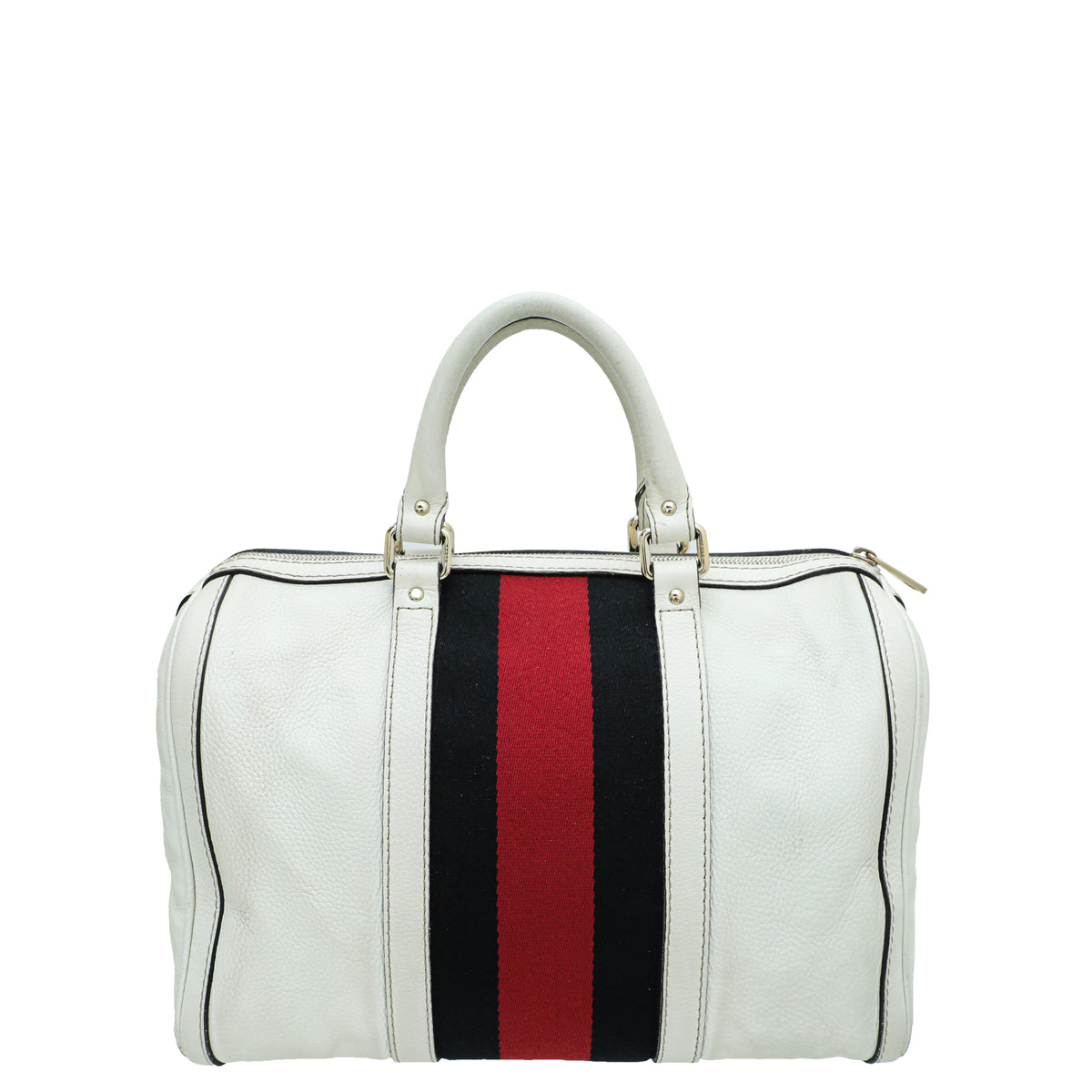 Gucci Tricolor Vintage Web Joy Boston Bag-Gucci-THE CLOSET