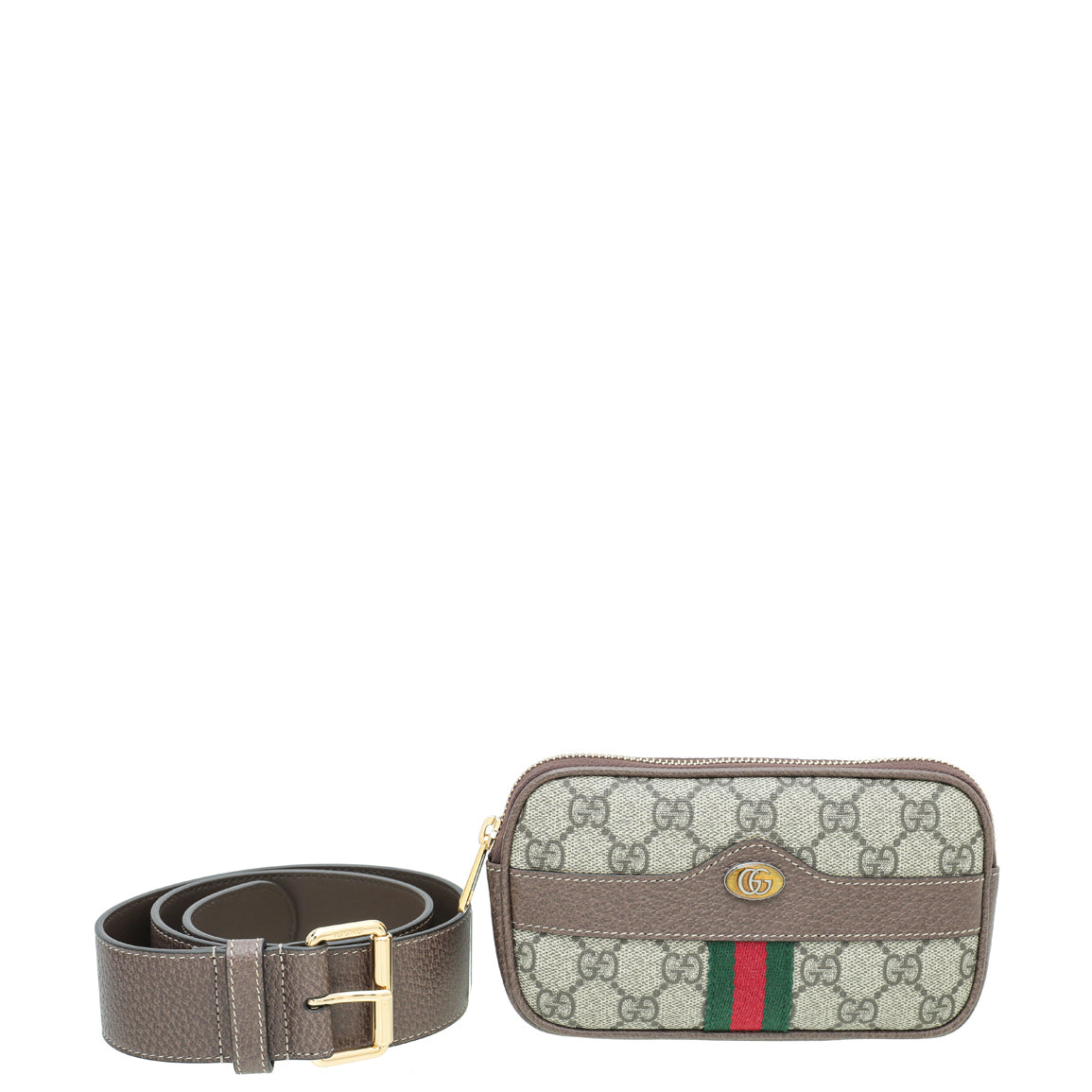Gucci Bicolor GG Supreme Ophidia Belted Iphone Case