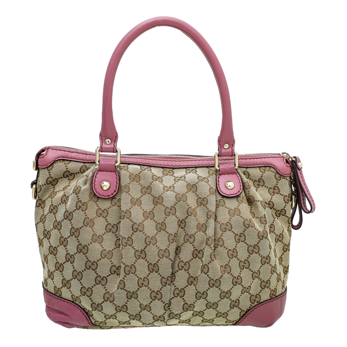 Gucci Bicolor Monogram Sukey Top Handle Bag-Gucci-THE CLOSET