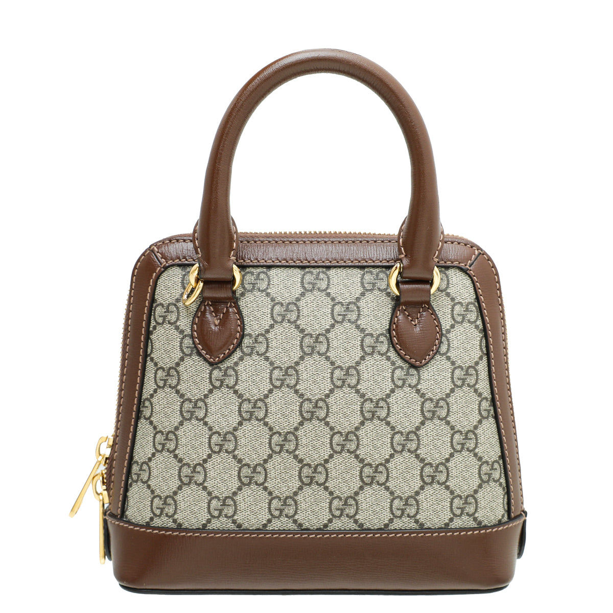 Gucci Bicolor Horsebit 1955 Mini Top Handle Bag-Gucci-THE CLOSET