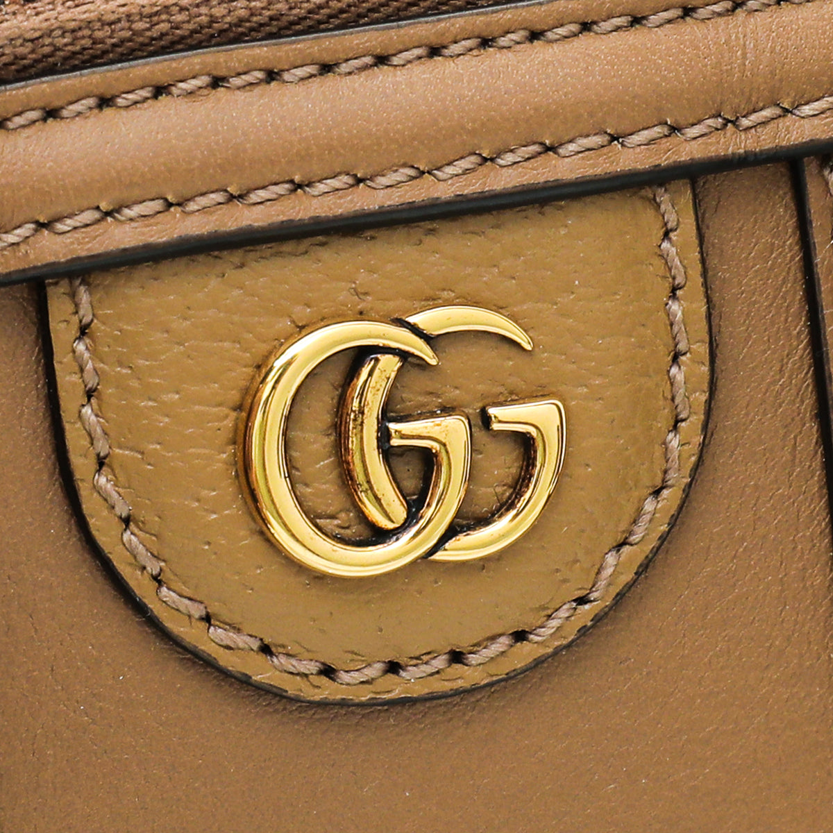 Gucci Brown GG Small Top Handle Bag