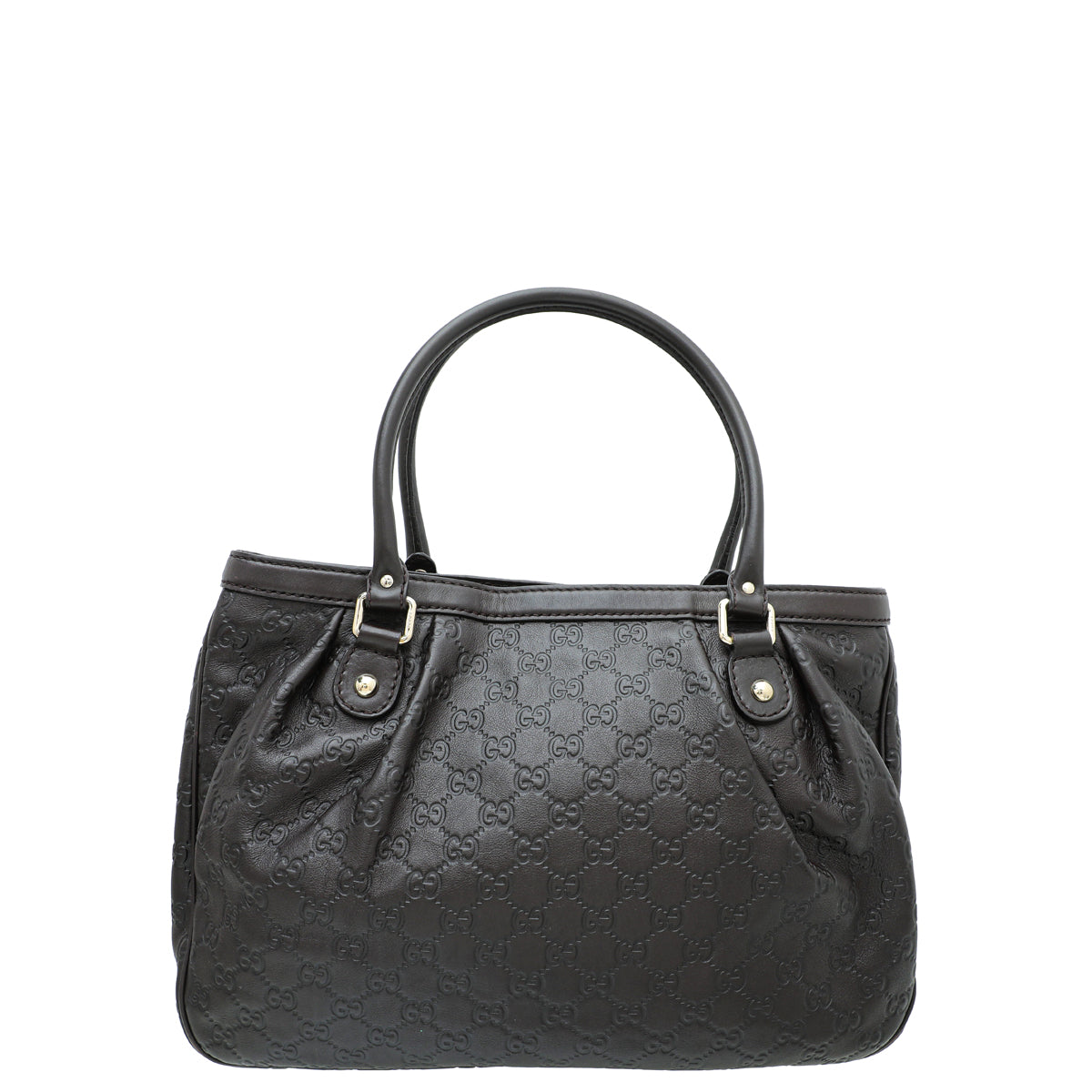 Gucci Chocolate GG Guccissima Sukey Top Handle Tote Bag-Gucci-THE CLOSET