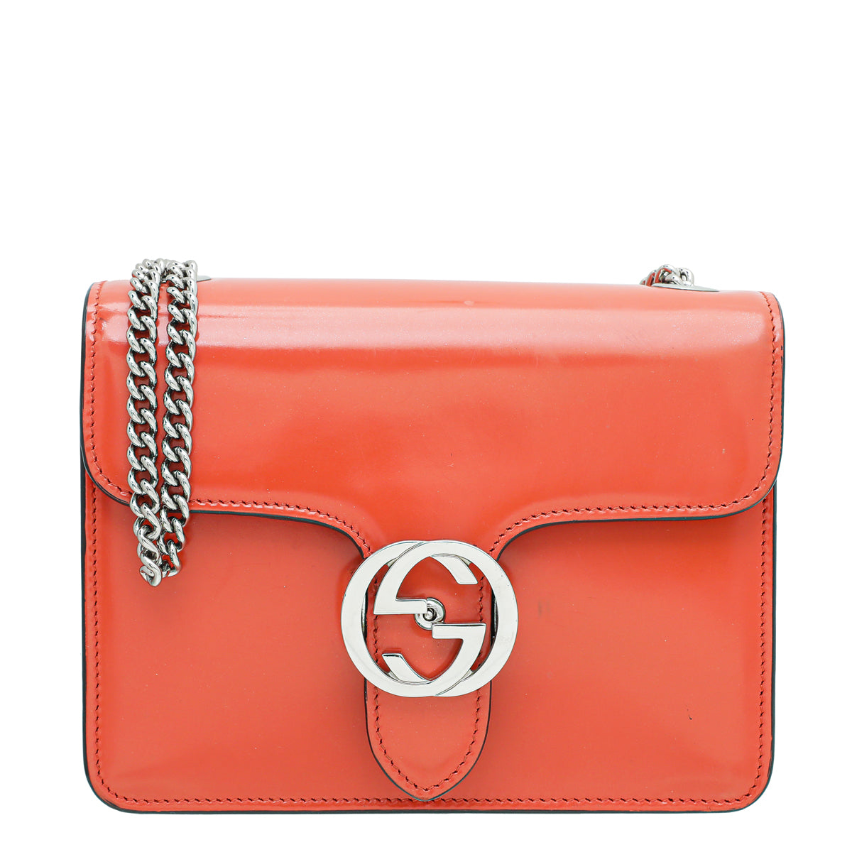 Gucci Orange G Interlocking Shoulder Bag-Gucci-THE CLOSET
