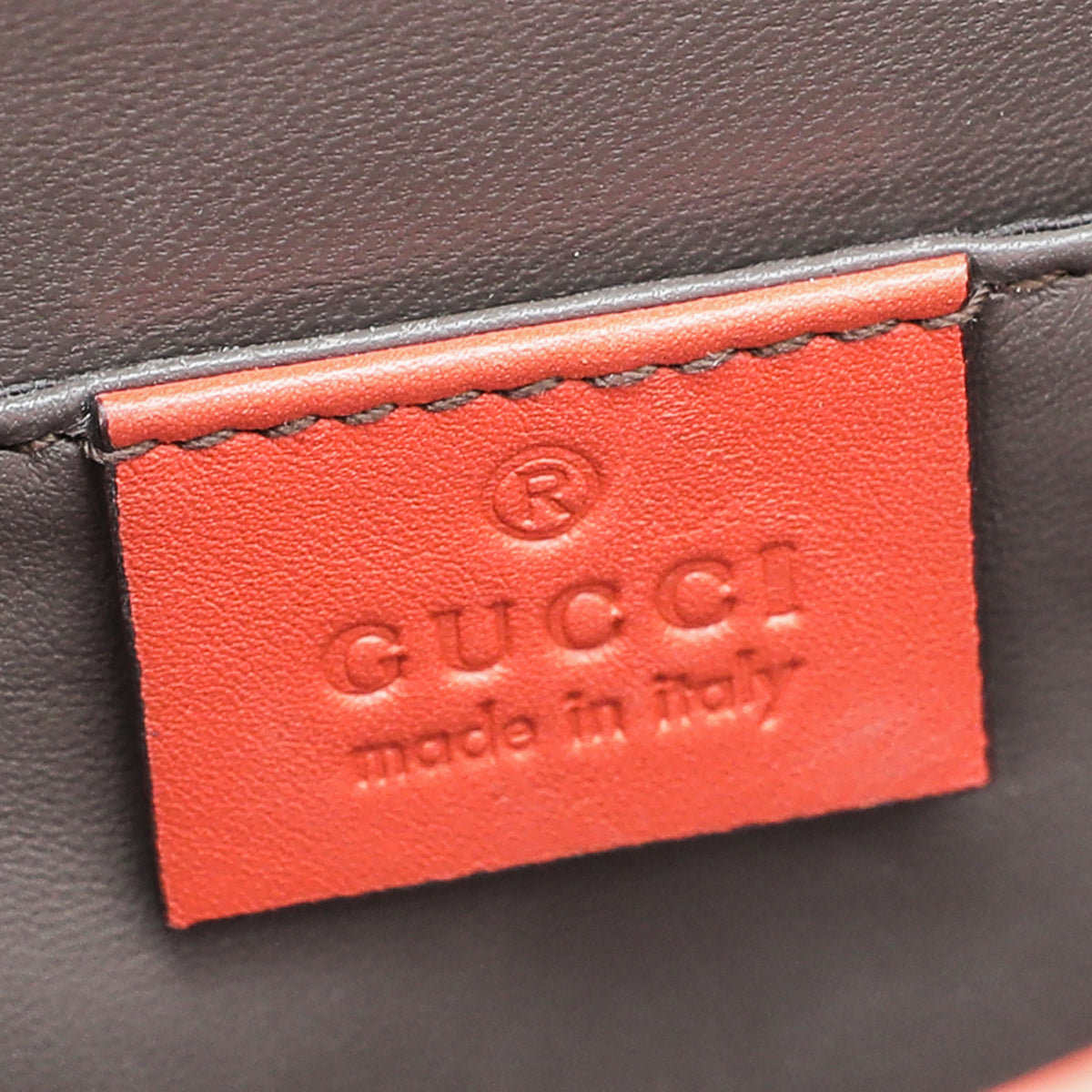 Gucci Orange Pebbled Leather Interlocking G Medium Shoulder Bag - Yoogi's  Closet