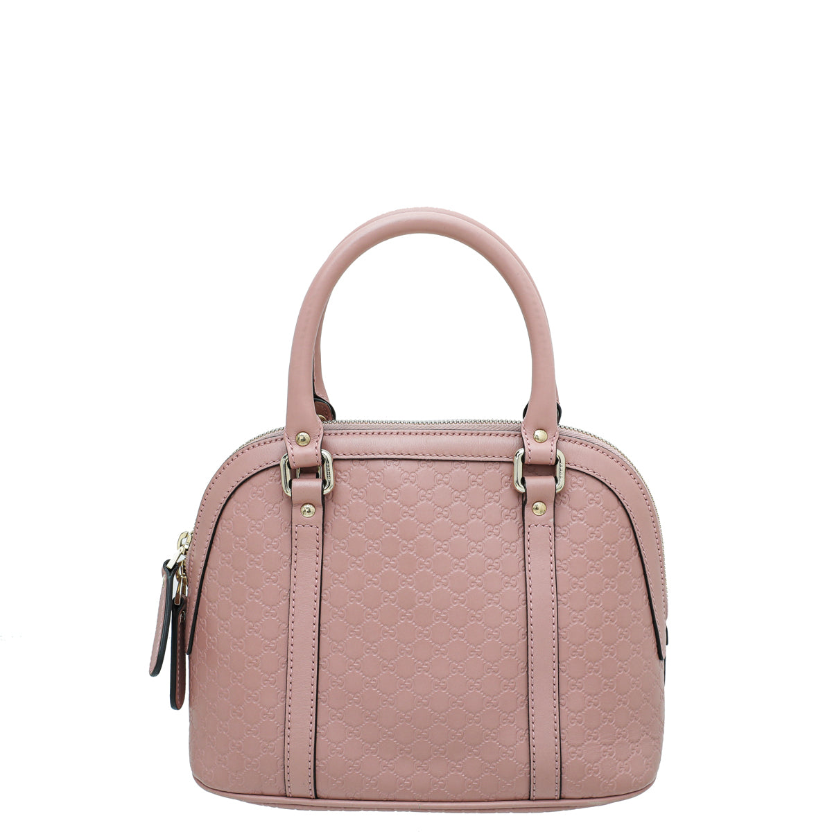 Gucci Dusty Pink Microguccissima Dome Satchel Mini Bag-Gucci-THE CLOSET