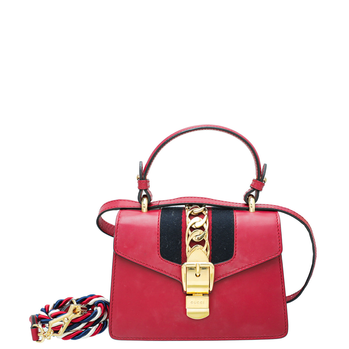 Túi Gucci SYLVIE SMALL RED SHOULDER BAG - Tín đồ hàng hiệu