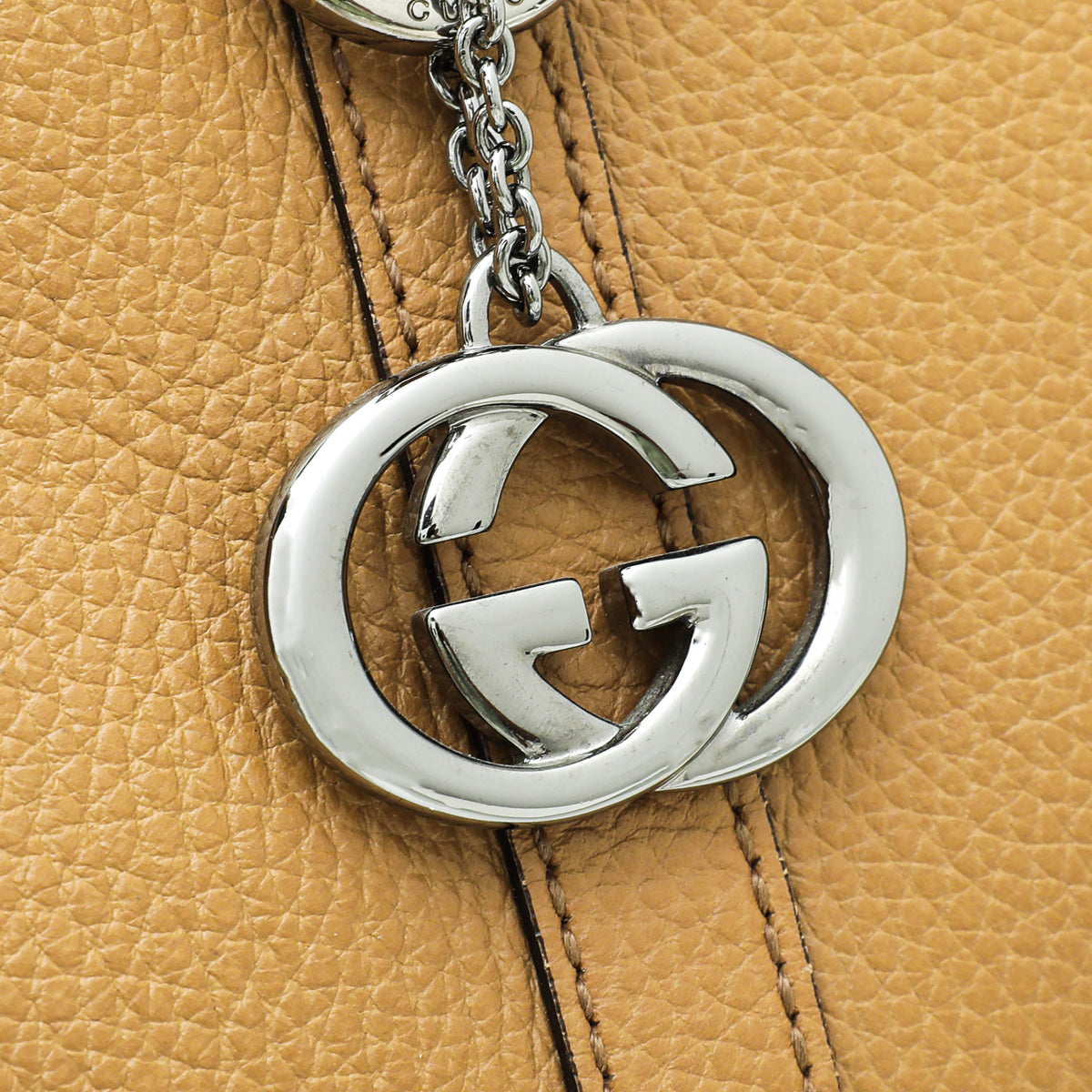Gucci Brown GG Interlocking Charm Weekender Tote Bag