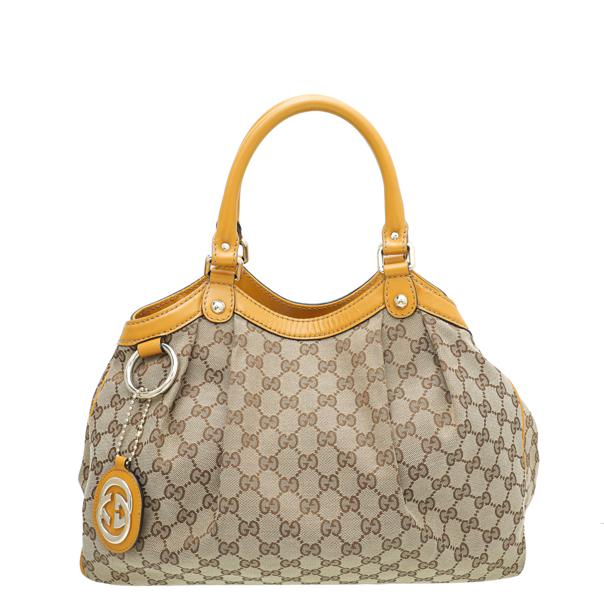 Gucci Brown GG Sukey Tote Medium Bag-Gucci-THE CLOSET