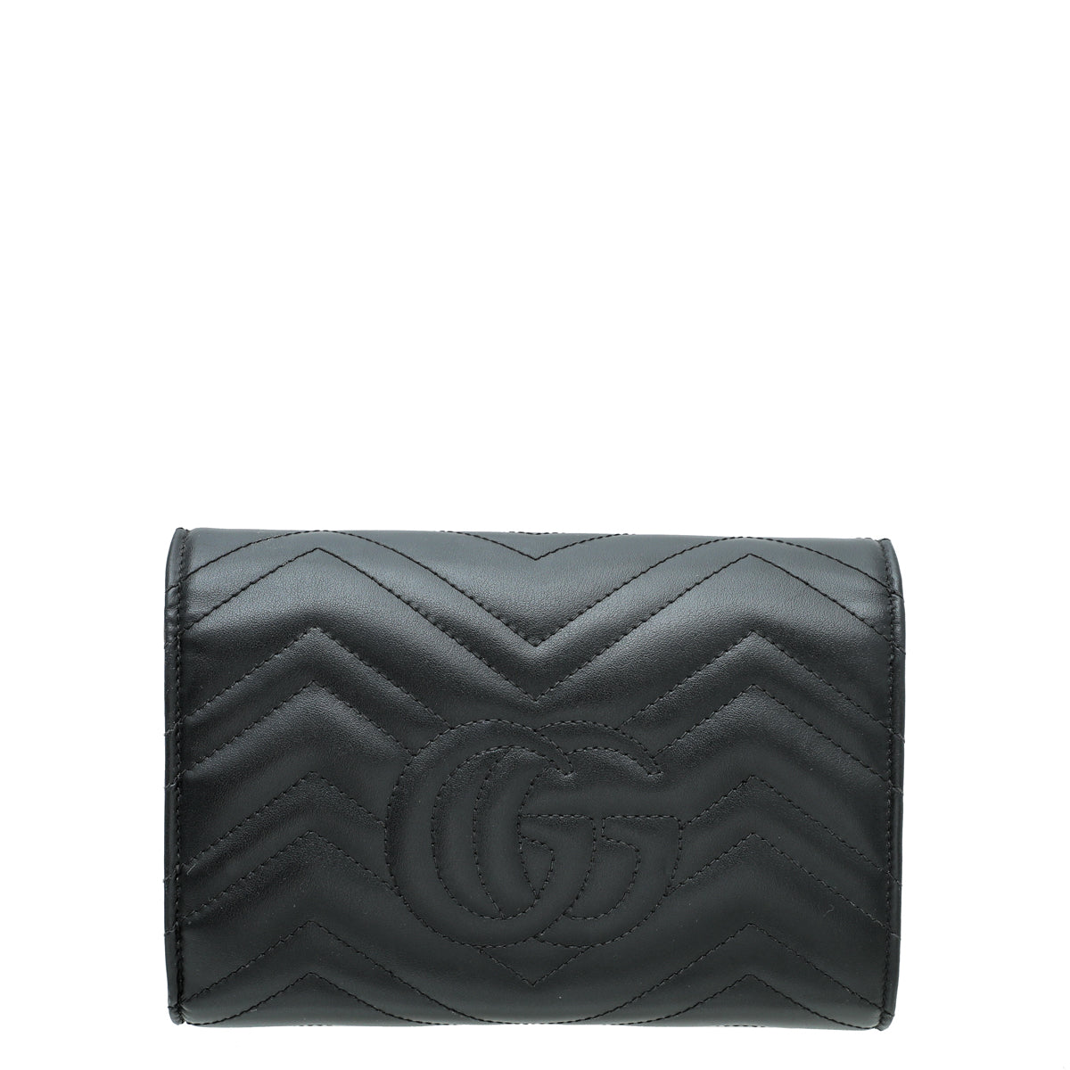 Gucci Black GG Marmont Matelasse Mini Bag-Gucci-THE CLOSET