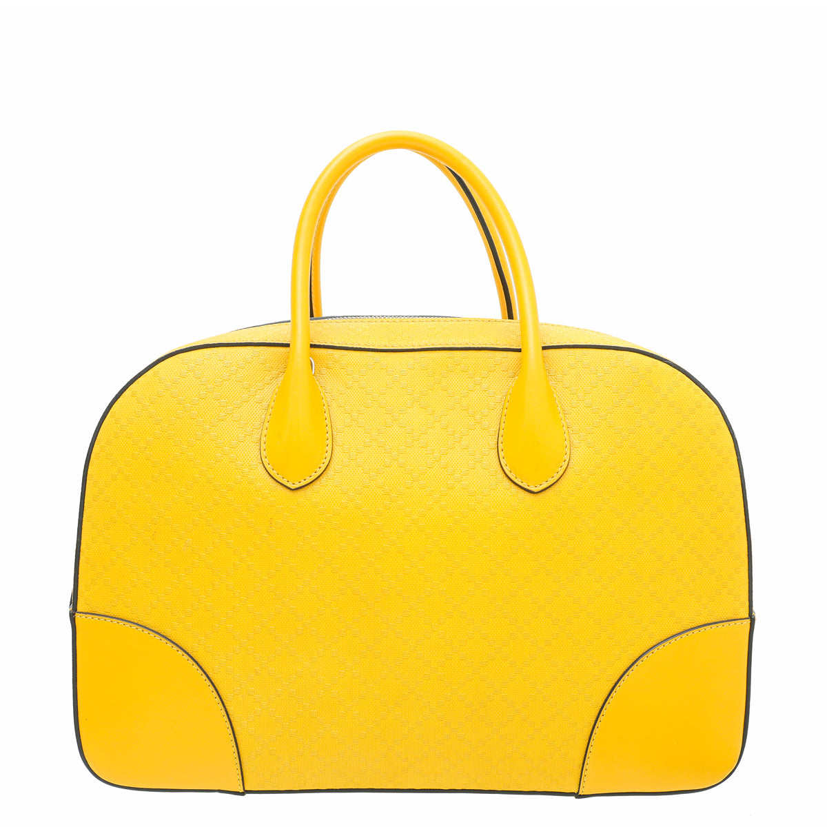 Gucci Yellow Bright Diamante Top Handle Bag-Gucci-THE CLOSET