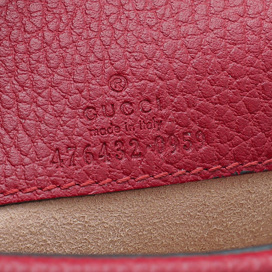 Gucci Red Dionysus Super Mini Bag