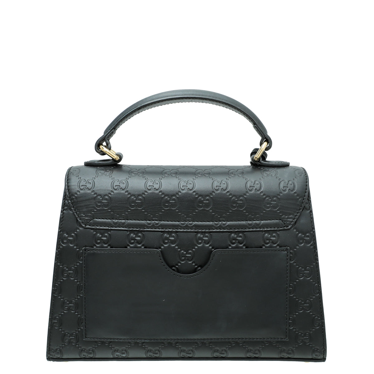 Gucci Black GG Guccissima Top Handle Small Bag-Gucci-THE CLOSET