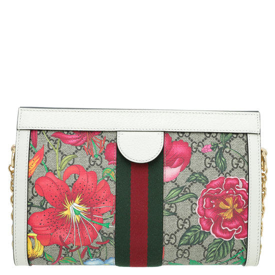 Gucci Multicolor GG Flora Ophidia Small Bag