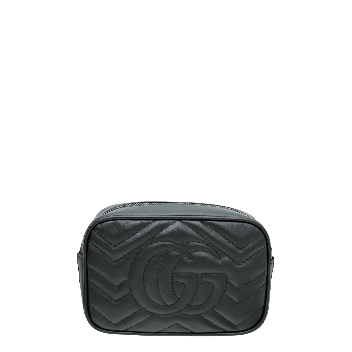 Gucci Black GG Marmont Mini Shoulder Bag-Gucci-THE CLOSET