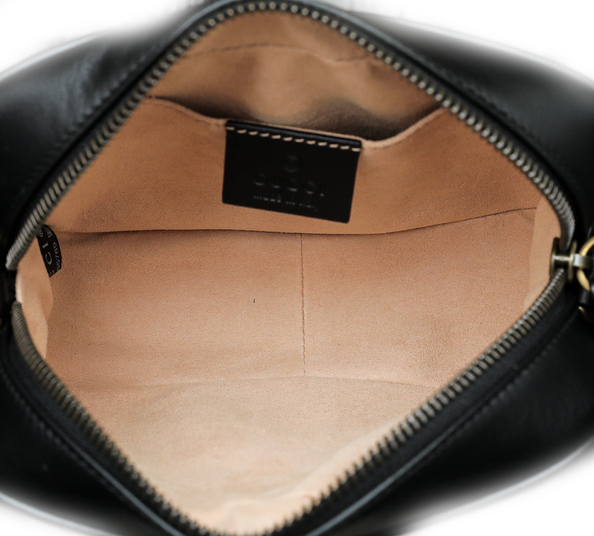 Gucci Black GG Marmont Mini Shoulder Bag