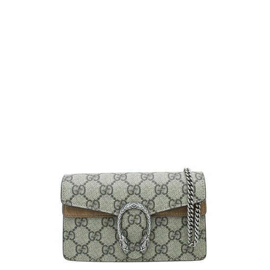 Gucci Bicolor GG Supreme Dionysus Super Mini Bag