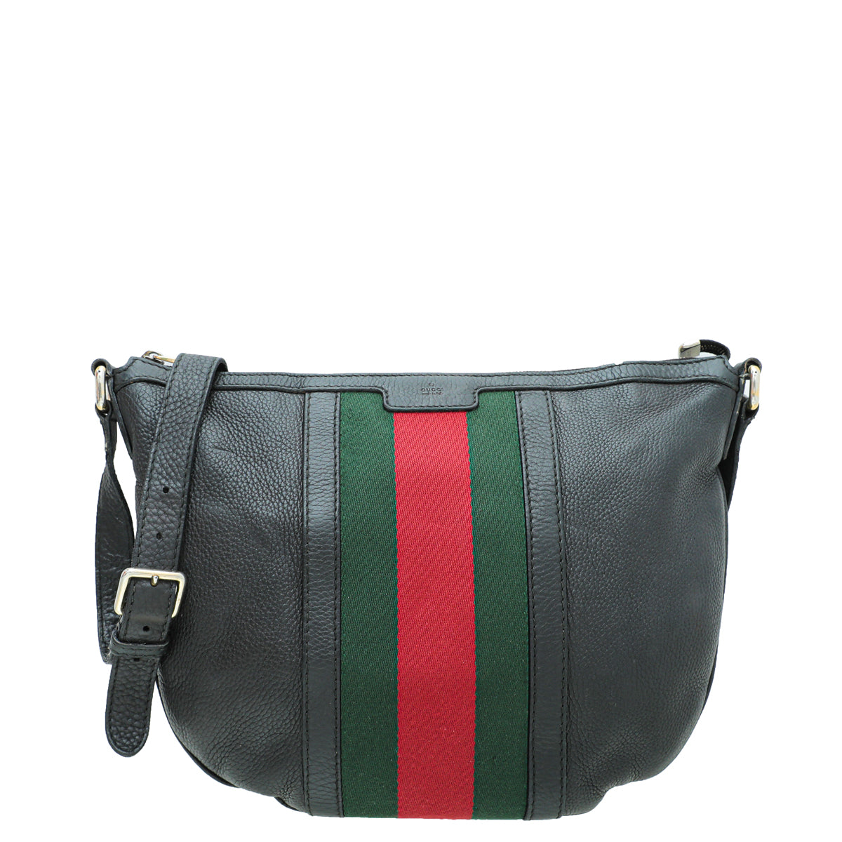 Gucci Black Vintage Web Crossbody Medium Bag-Gucci-THE CLOSET