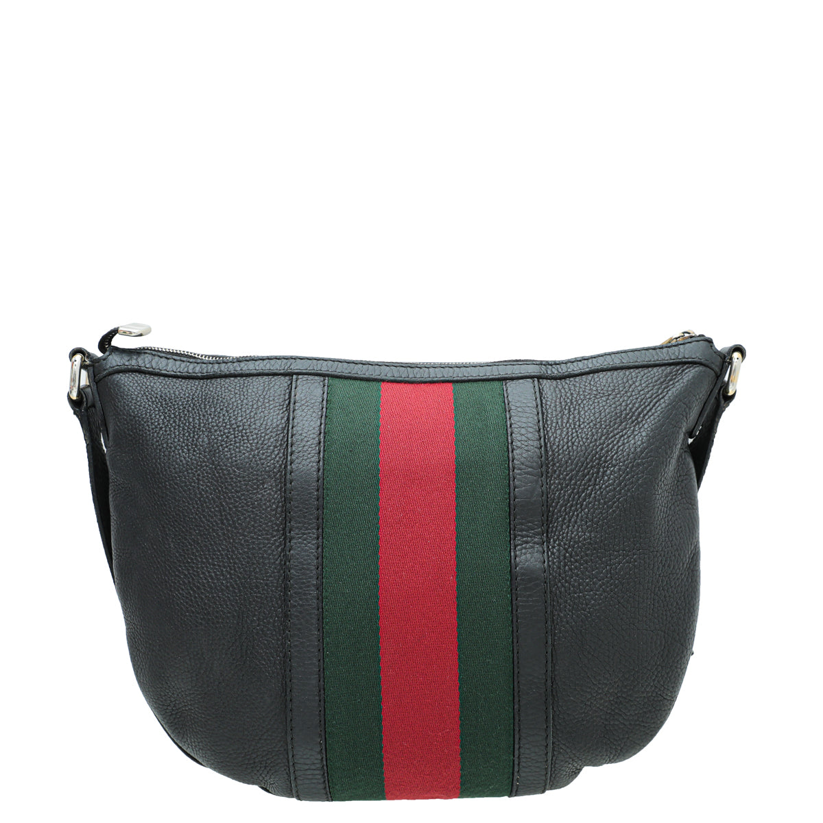 Gucci Black Vintage Web Crossbody Medium Bag-Gucci-THE CLOSET