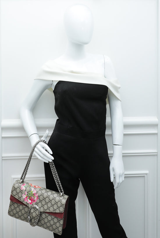 Gucci Bicolor Dionysus Blooms Print Small Bag
