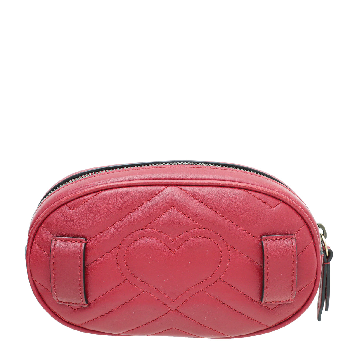 Gucci Red GG Marmont Mini Belt Bag-Gucci-THE CLOSET
