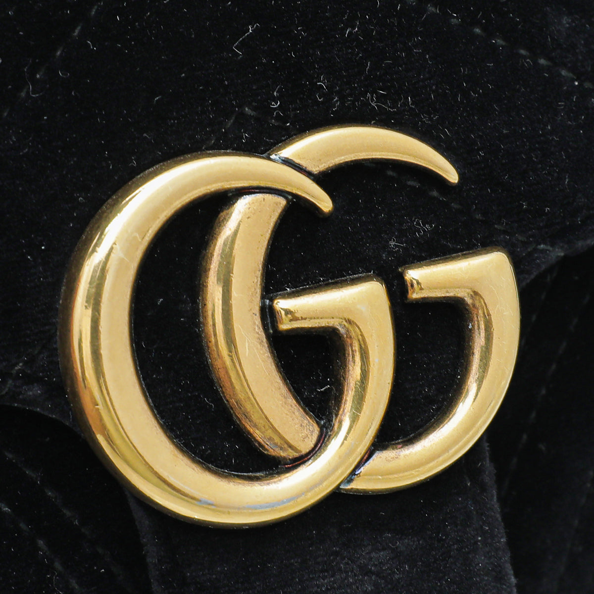 Gucci Black Mini GG Marmont 2.0 Shoulder Bag