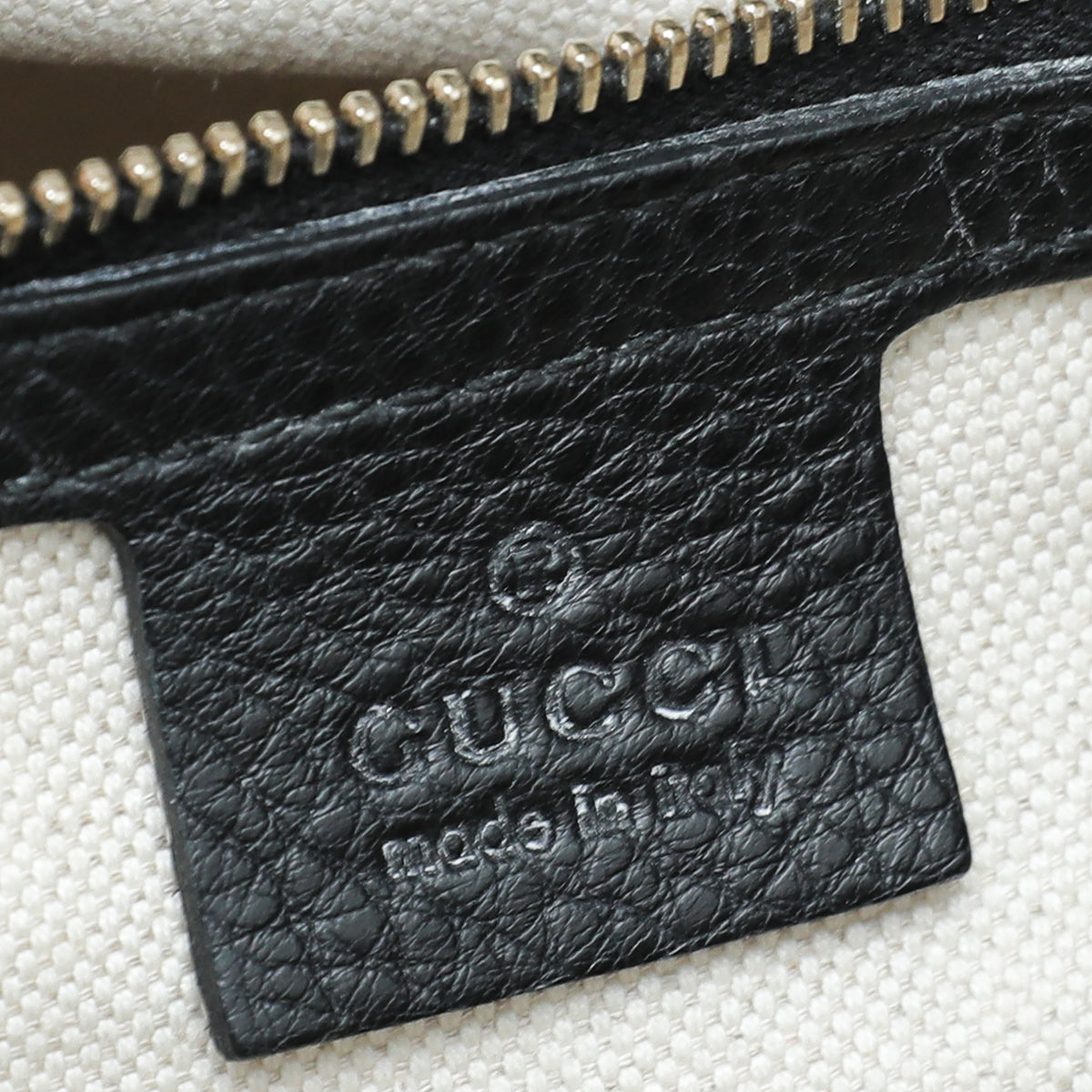 Gucci Black Web Boston Bag